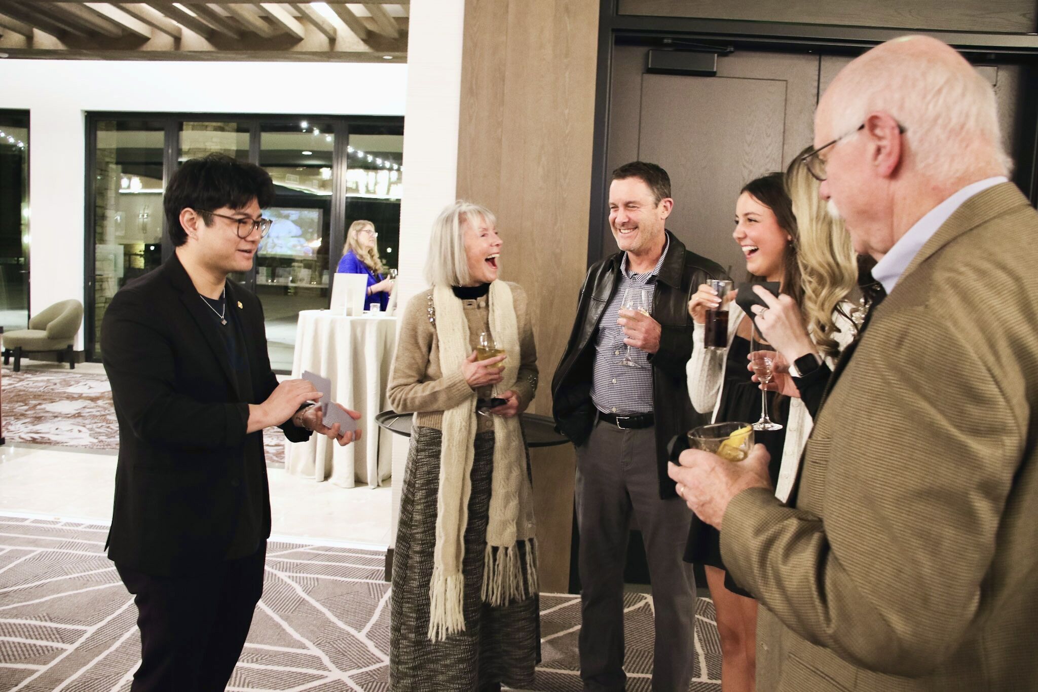 Family friendly and corporate events love Travis Kim